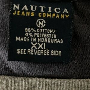 Nautica Dark Gray Cotton Blend T-Shirt XXL